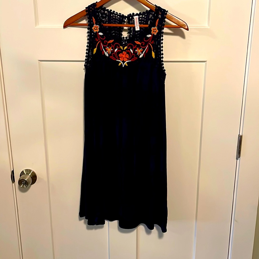 Blue Mini Summer Dress